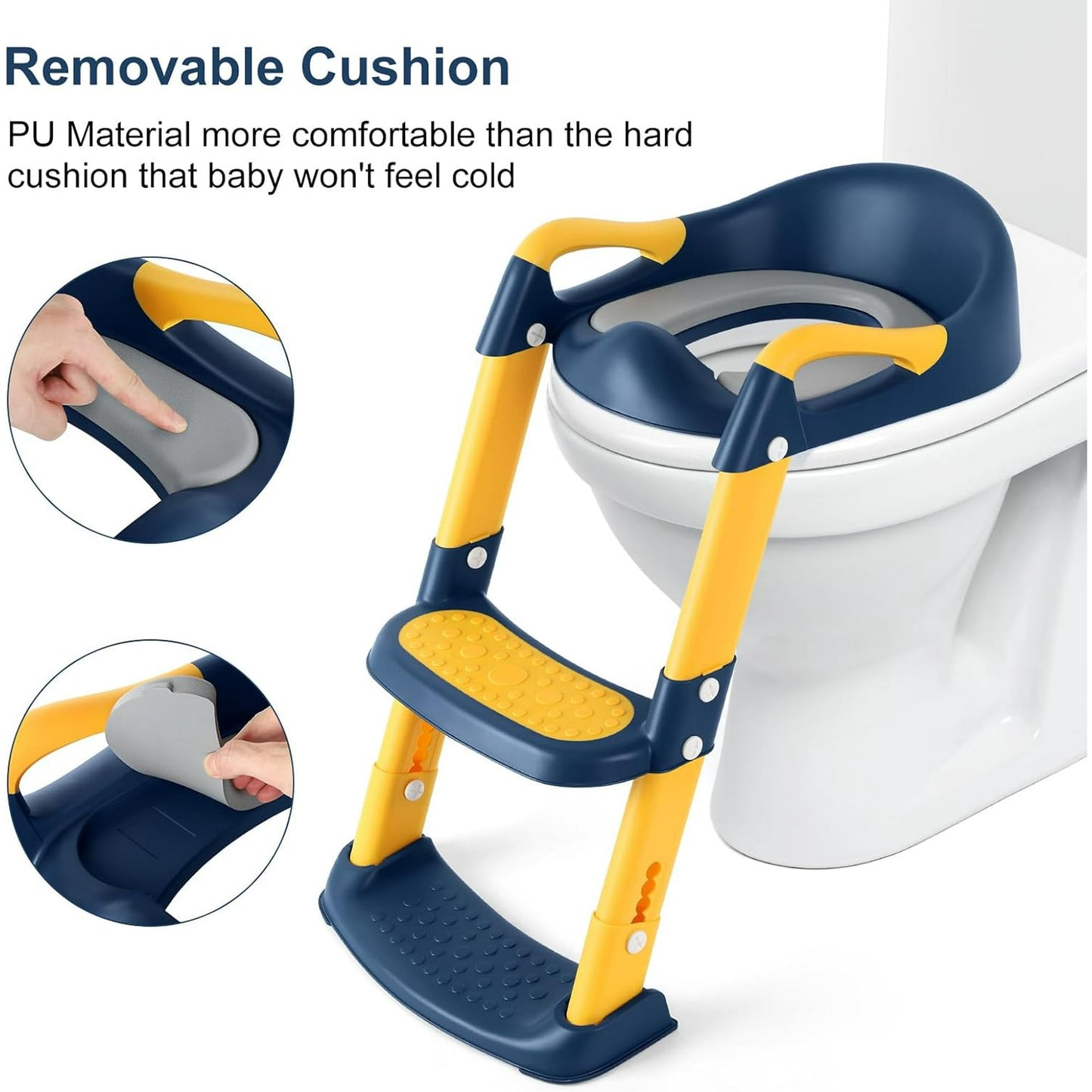 Siège WC Enfant avec Marchepied Pliable