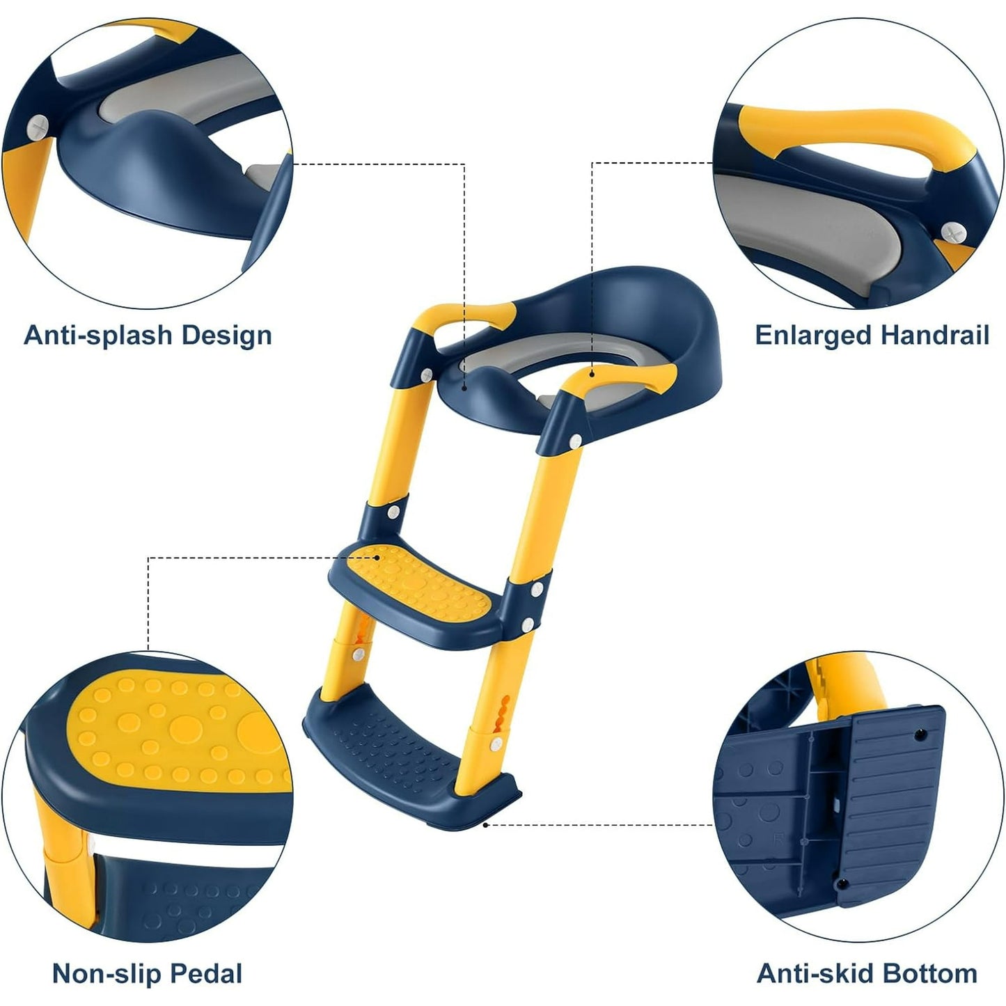 Siège WC Enfant avec Marchepied Pliable
