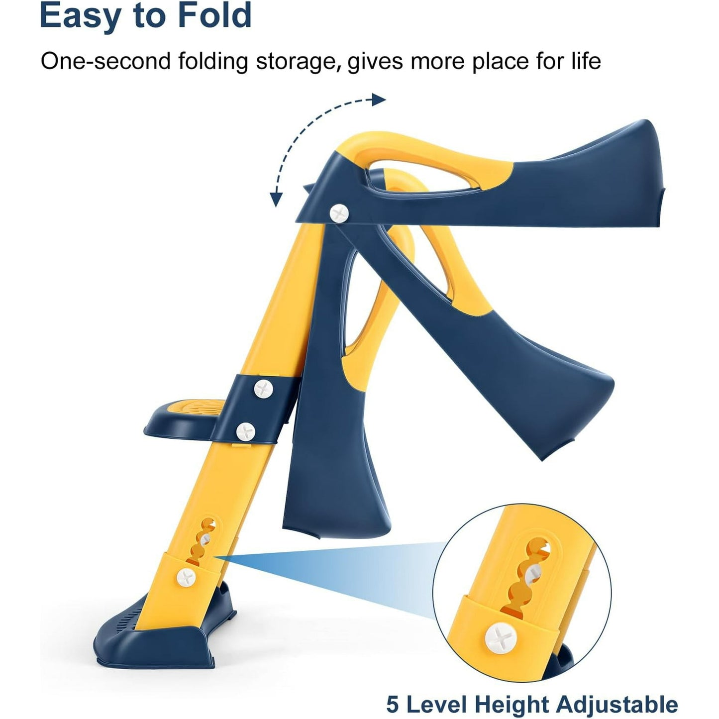 Siège WC Enfant avec Marchepied Pliable